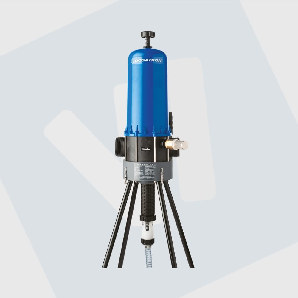 Dosatron D20SVF mengverhouding: 0,2% - 2,0% tot 20m3 per uur!