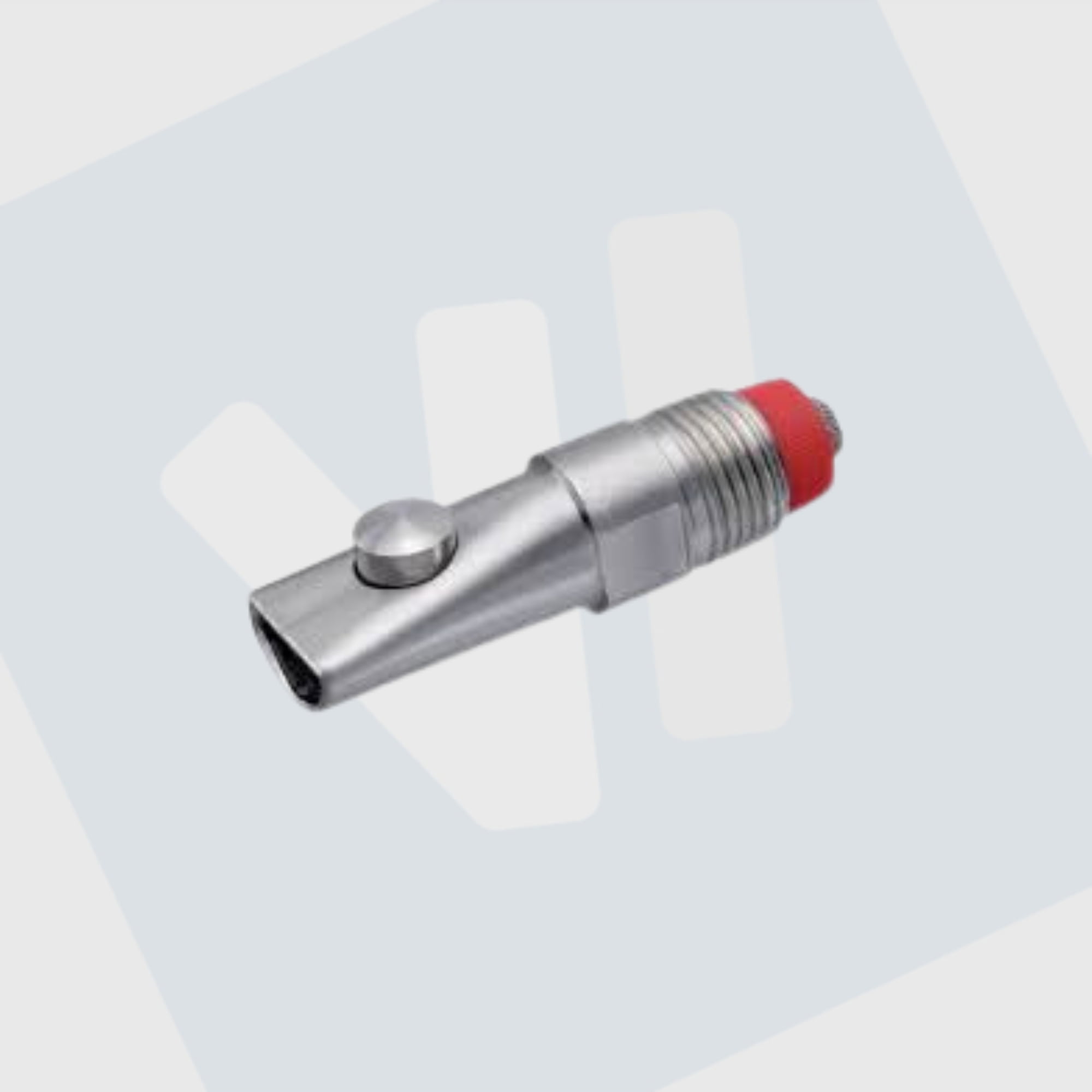 Drinknippel RVS Optiflo met bijtknop 1/2" voor o.a. biggen