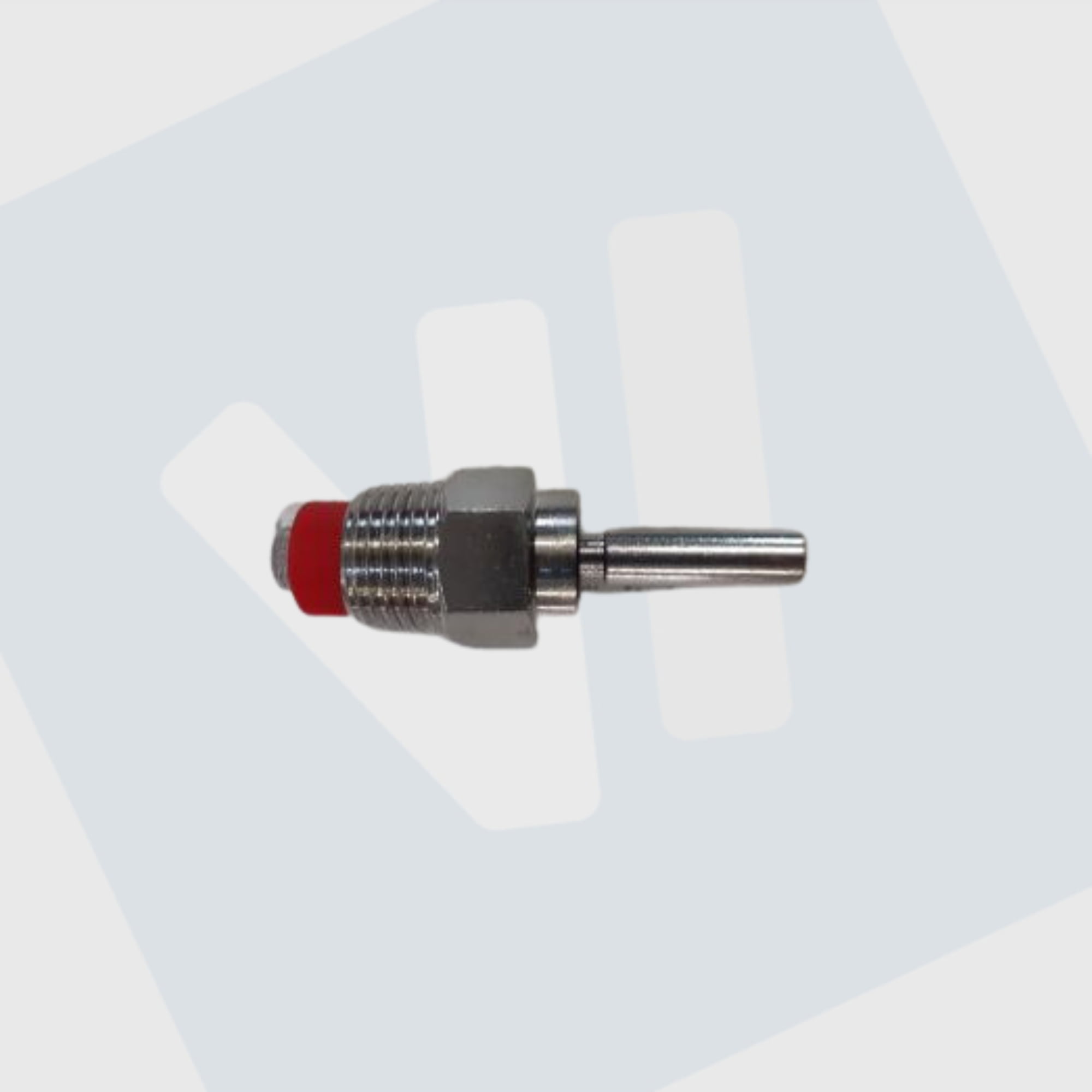 Drinknippel RVS Venke met dunne stift voor morsbak of trog 1/2" aansluiting