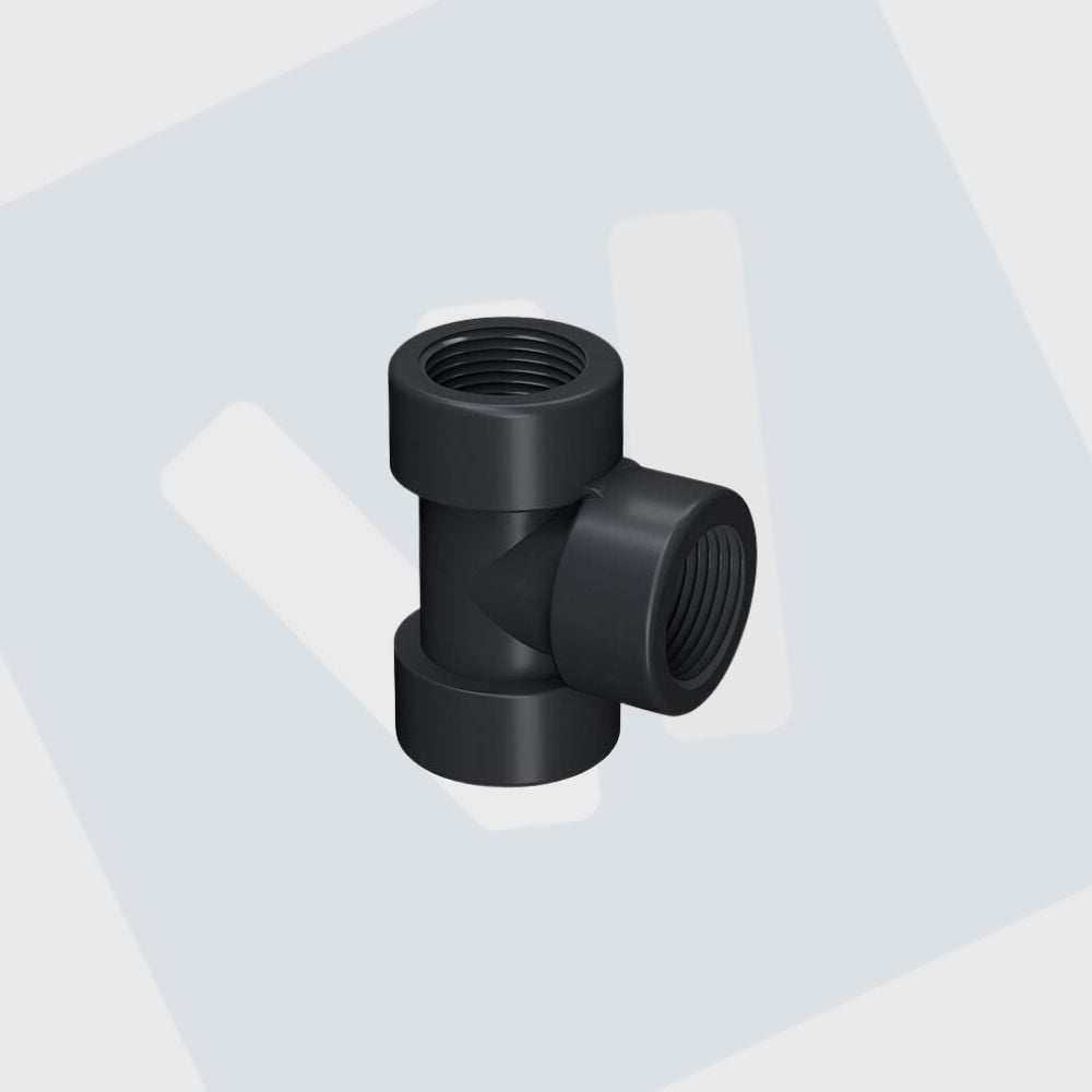 PP t-stuk 3/4"binnendraad