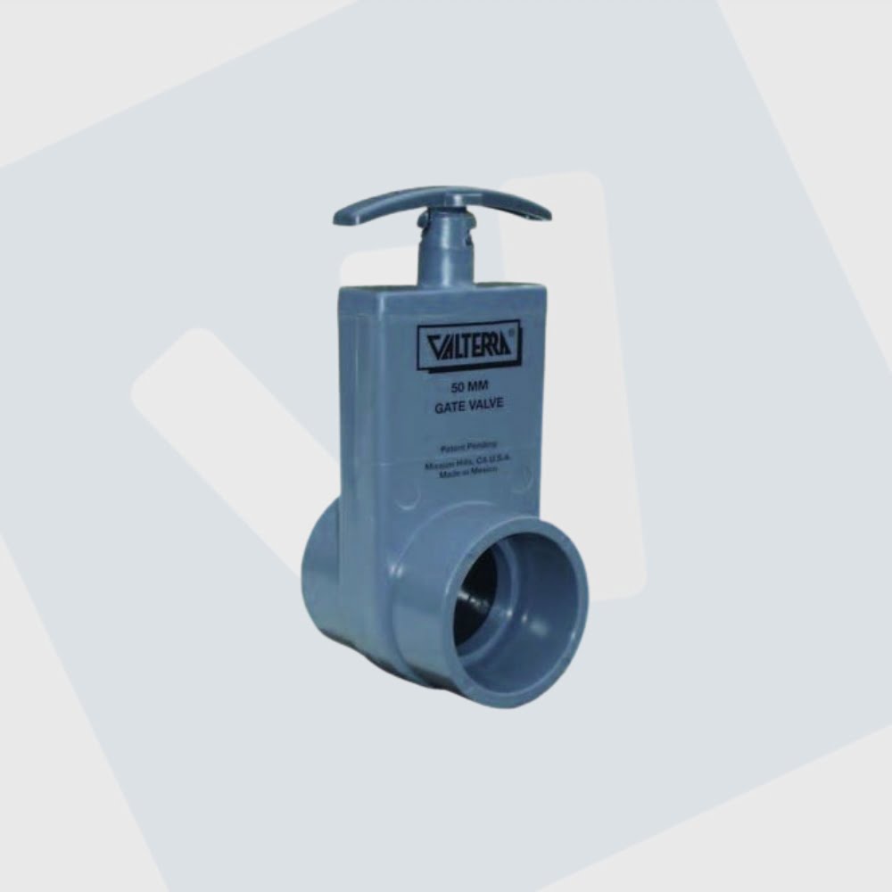 schuifafsluiter PVC 50 mm en 63 mm UNIBODY