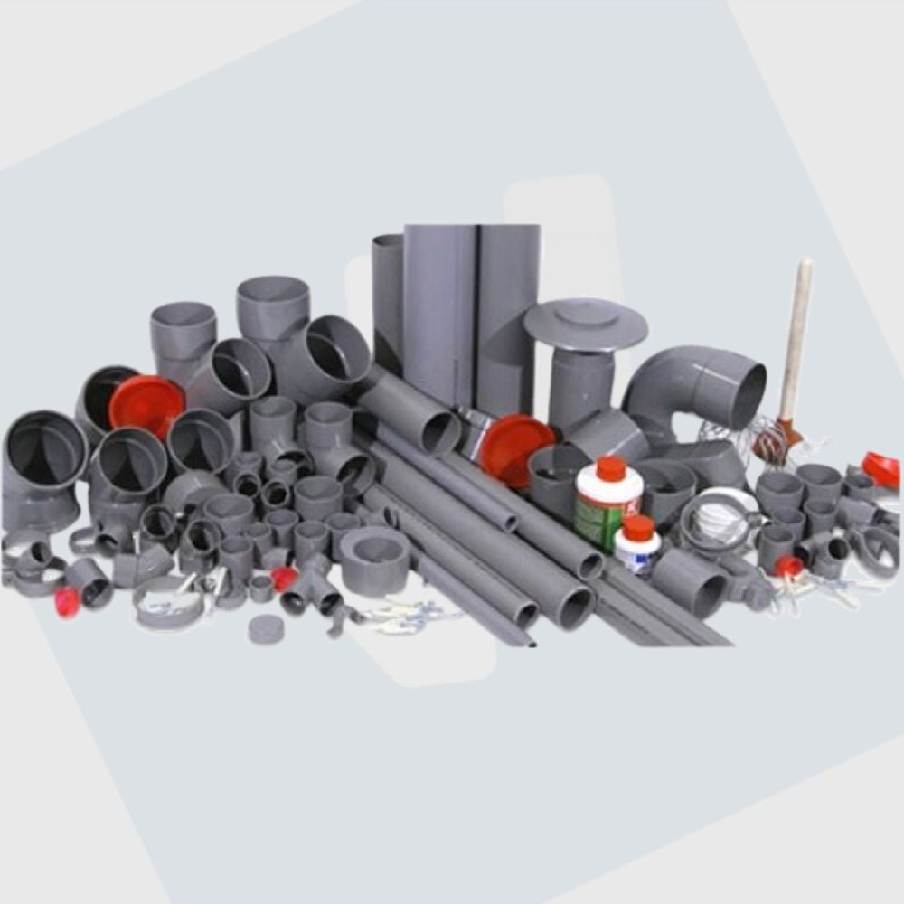 PVC koppelingen, buizen etc