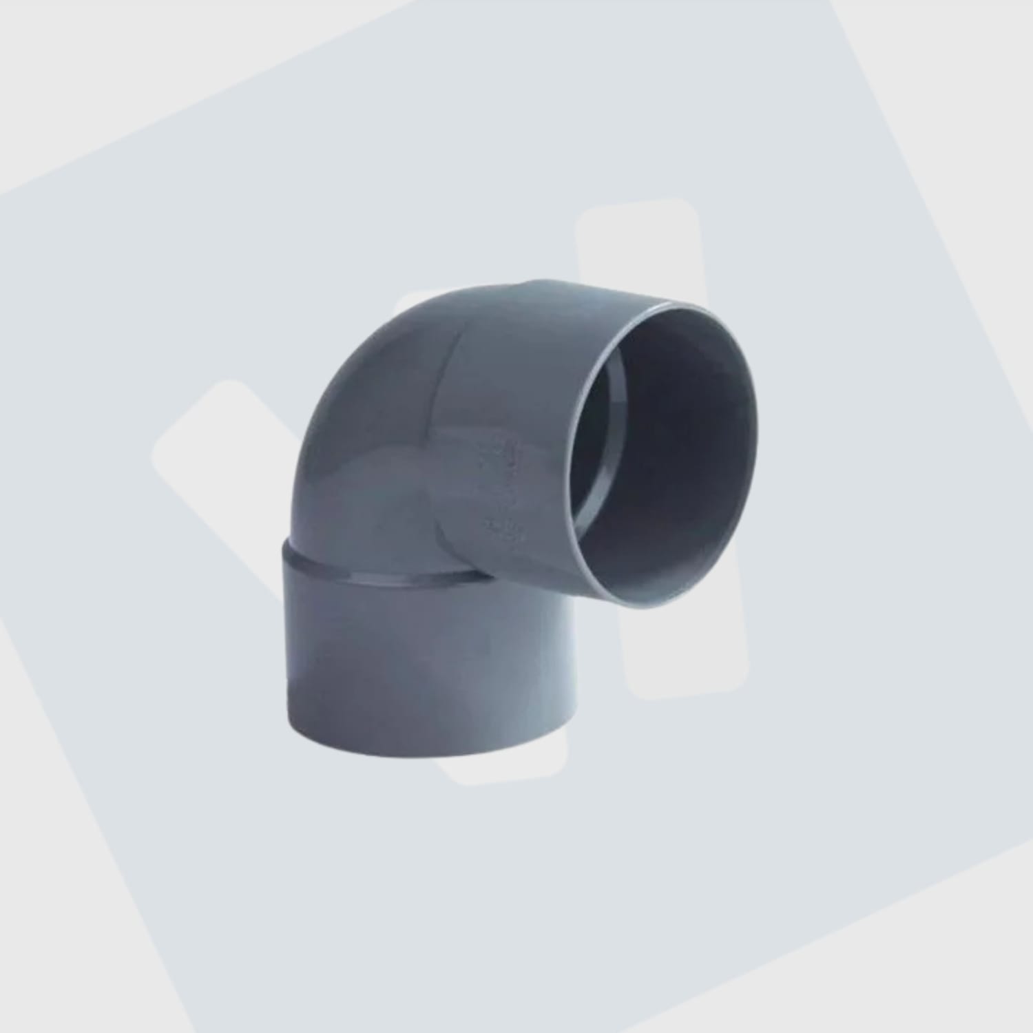 pvc riool lijm bocht 90º 2x mof  40-50-75-90-110-125 mm