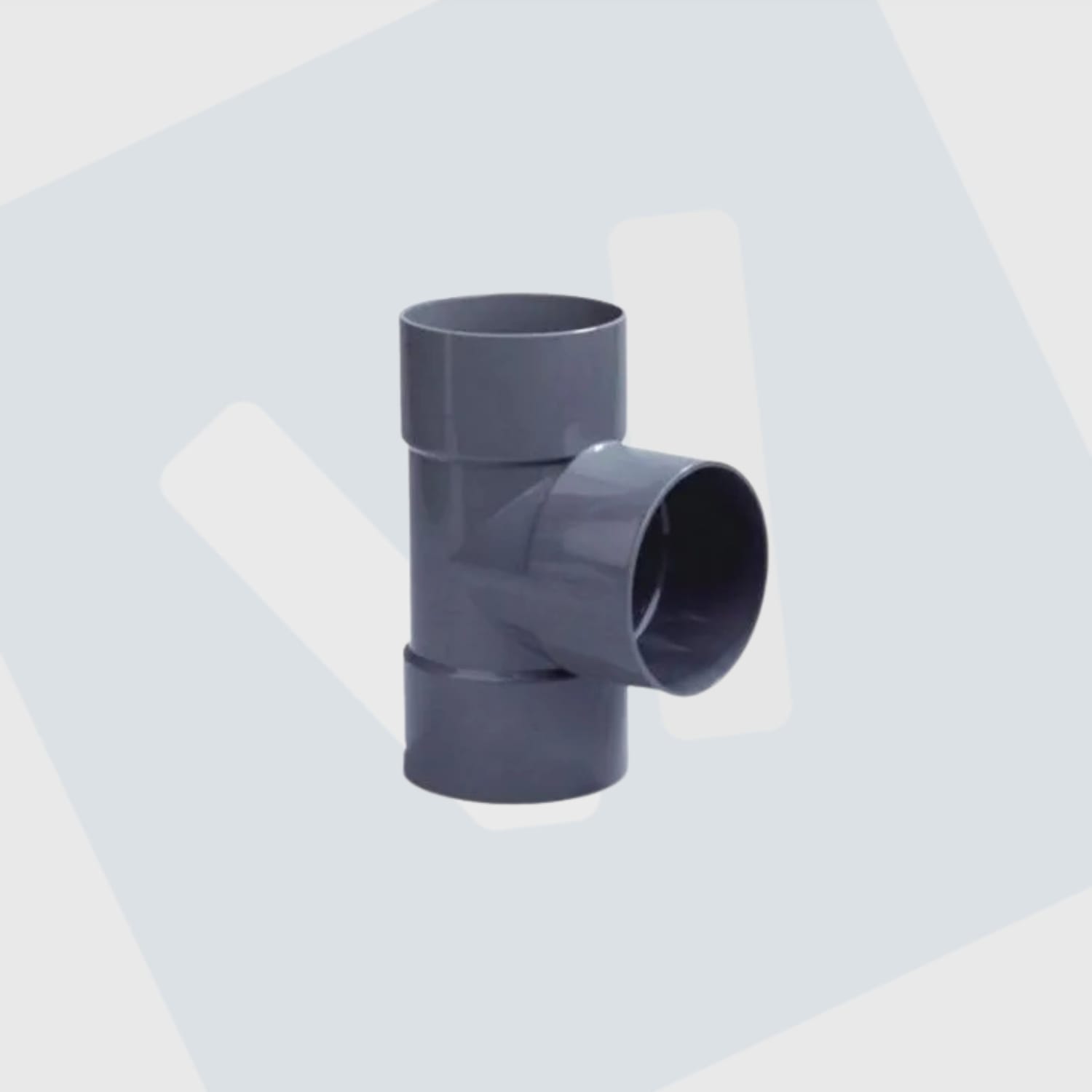pvc riool t-stuk 90º 3x lijmsok  40-50-75-90-110-125